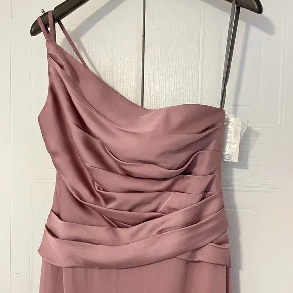 Vera Wang | Dresses | Nwt Vera Wang Quartz Bridesmaid Formal Dress Mauve  Light Purple | Poshmark